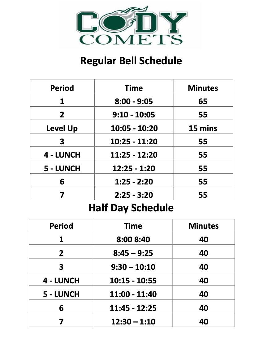 Full Day Hour by Hour